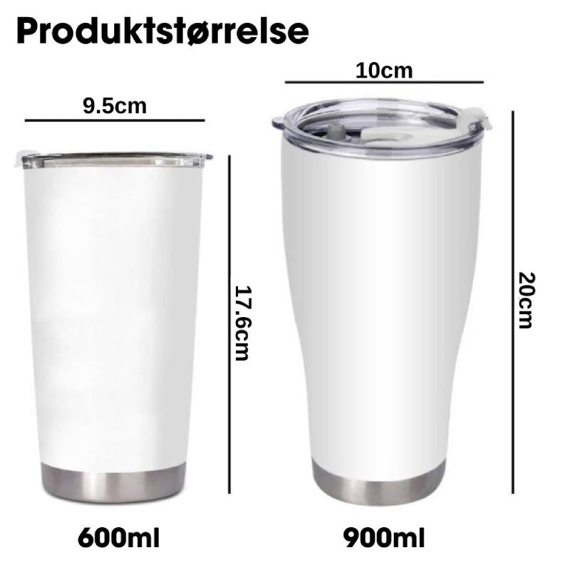 Du bist mein Sonnenschein - Gave til datter - Personalisert Tumbler