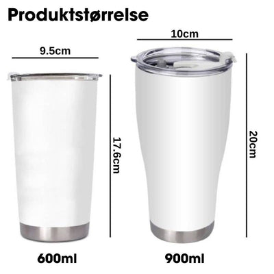Du bist mein Sonnenschein - Gave til datter - Personalisert Tumbler